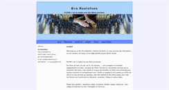 Desktop Screenshot of evaroelofsen.com